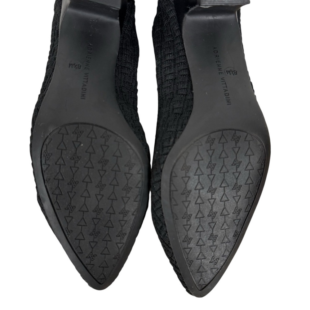 Adrienne Vittadini Black Low Block Heel Pumps - Picture 9 of 12